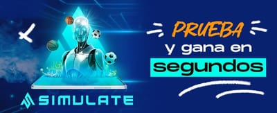 Apuesta y gana en segundos con los partidos en modo Simulate